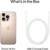 Apple iPhone 16 Pro 128 GB: 5G Mobile phone with Camera Control, 4K 120 fps Dolby Vision and a Huge Leap in Battery Life. Works with AirPods;... - Image 6