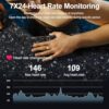 𝐒𝐦𝐚𝐫𝐭 𝐑𝐢𝐧𝐠 (Newly Upgraded), Wearable Fitness Smart Ring Health Tracker, Sleep Quality & Heart Rate & Blood Oxygen Monitoring, IP68 Waterproof, No... - Image 5