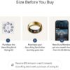 Oura Ring Gen3 Horizon - Gold - Size 6 - Smart Ring - Size First with Oura Ring Gen3 Sizing Kit - Sleep Tracking Wearable - Heart Rate - Fitness... - Image 3