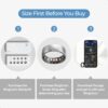 RingConn Smart Ring, No App Subscription, Size First with Sizing Kit, 7-Day Battery Life Activity & Sleep Tracker/Stress/Heart Rate Monitor,... - Image 2