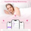 Smart Ring Health Tracker, Sleep Tracker Ring with Heart Rate, Waterproof Fitness Ring for Activity Monitoring/Steps/Distance/Calories,Air... - Image 4